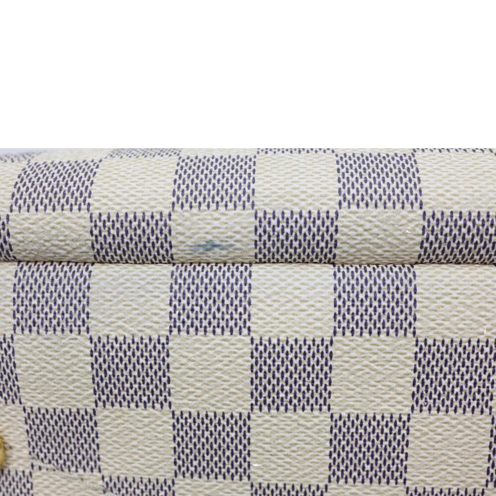 Louis Vuitton Artsy MM Damier Azur Hobo Bag White - Picture 9 of 13